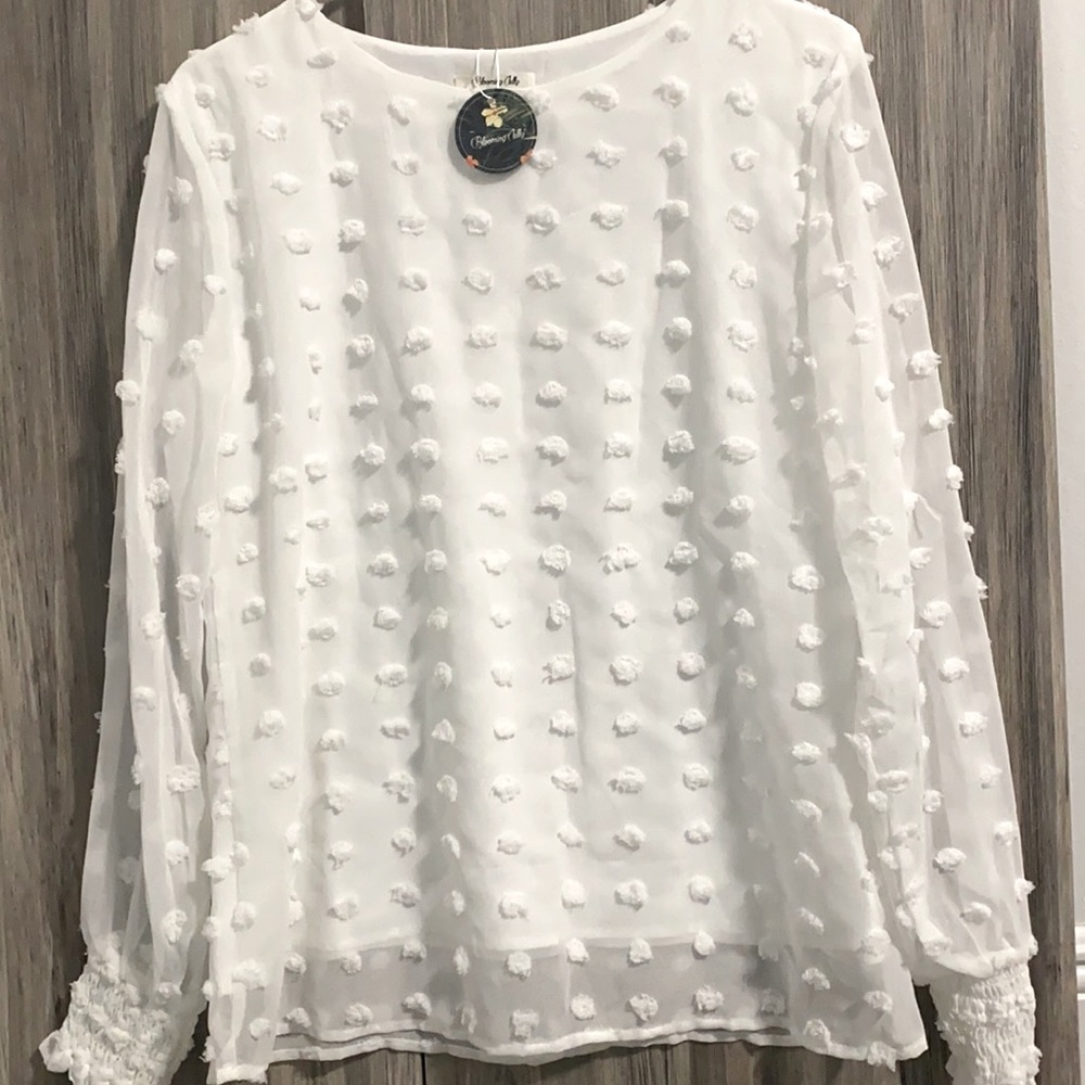 Long blouse for women.